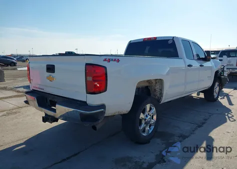 2018 Chevrolet Silverado 2500Hd Wt z USA, uszkodzony, nr VIN 1GC2KUEGXJZ159511